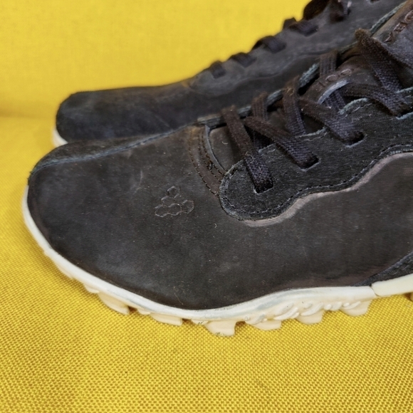 VivoBarefoot Womens Obsidian Novus Mid Barefoot Hiking Boots Shoes Black Size 7